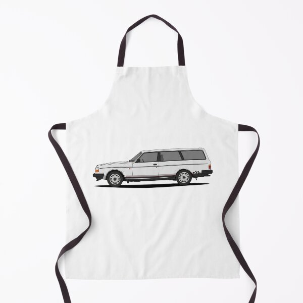 Item preview, 240 Classic Wagon White Retro Car designed and sold by Off-Road-Zone.