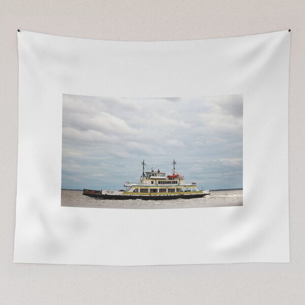 Item preview, Ferry Boat on a Cloudy Day designed and sold by Cynthia48.