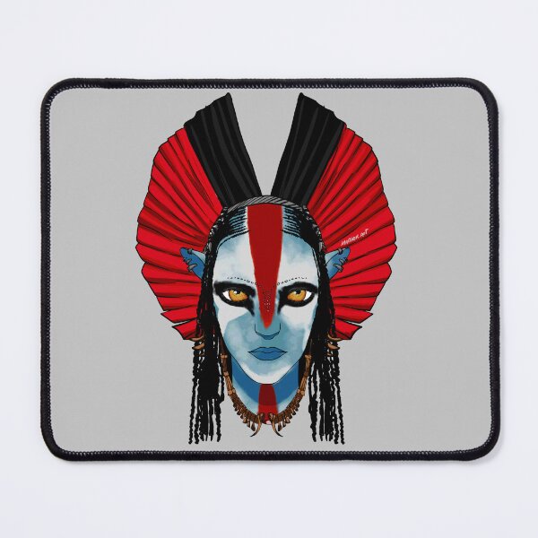 Item preview, Your Goddess Has No Dominion Here - Blue Alien Girl designed and sold by Maviartig.