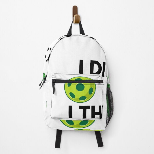 Item preview, I Thinks and I Dinks Funny Pickleball Player Design with Cool Pickle designed and sold by Extremeallie.