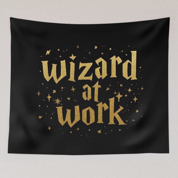 Item preview, Wizard at Work – Magical Harry Potter Inspired Design designed and sold by Aybiko.
