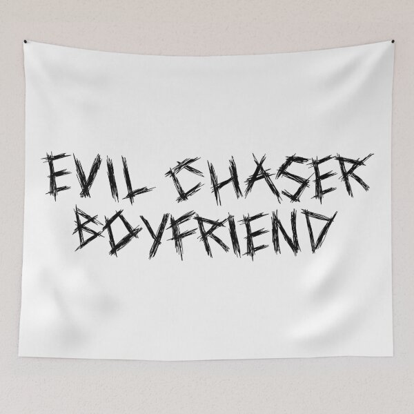 Item preview, Black Evil Chaser Boyfriend designed and sold by Stupid Sluts Club.