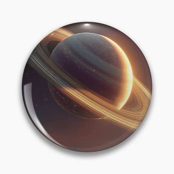 Item preview, Saturn Rising Over Golden Cornfield Sunset designed and sold by R&B Art and design.