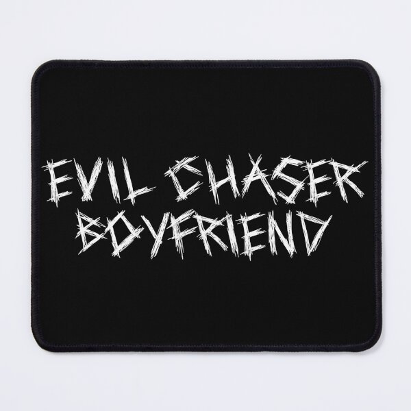 Item preview, White Evil Chaser Boyfriend designed and sold by Stupid Sluts Club.