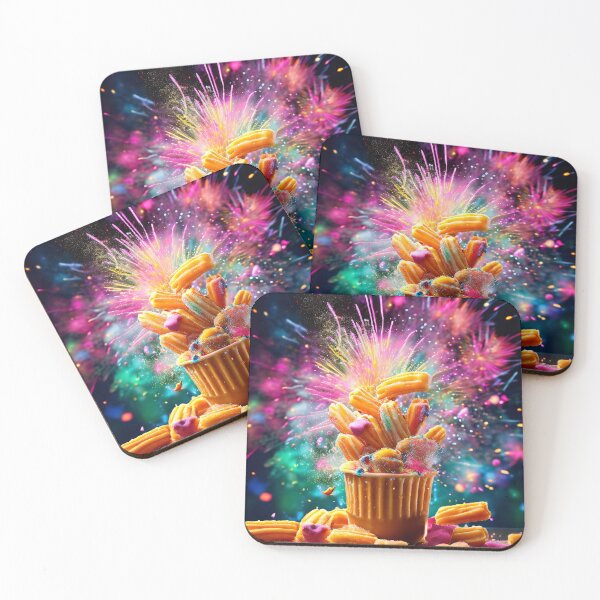 Item preview, Churro fireworks: A sweet explosion of flavor in the sky designed and sold by Mianku | Für das Leben.