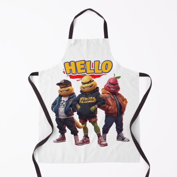 Item preview, Stylish Cartoon Fruit Characters designed and sold by Modern-Tropical.