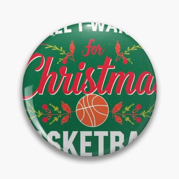 Item preview, all i want for christmas is basketball designed and sold by SportThreadz.