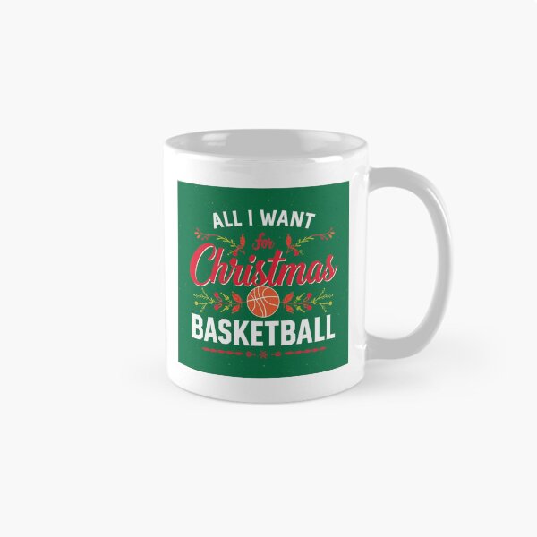 Item preview, all i want for christmas is basketball designed and sold by SportThreadz.