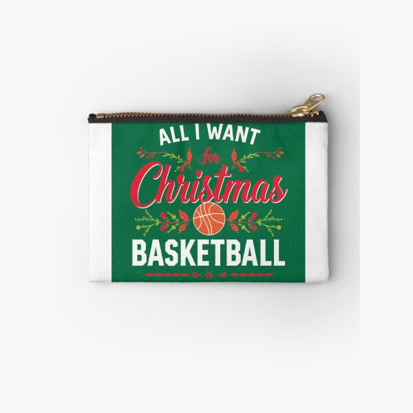 Item preview, all i want for christmas is basketball designed and sold by SportThreadz.