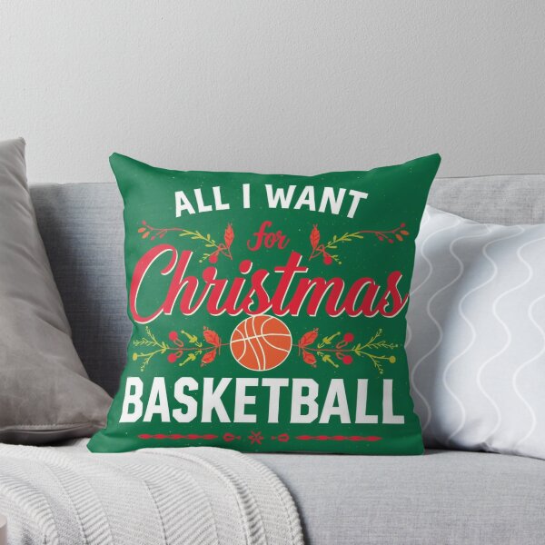 Item preview, all i want for christmas is basketball designed and sold by SportThreadz.