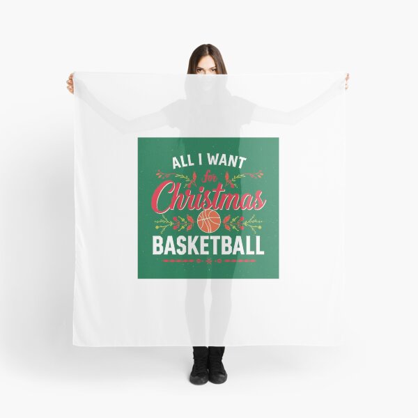 Item preview, all i want for christmas is basketball designed and sold by SportThreadz.
