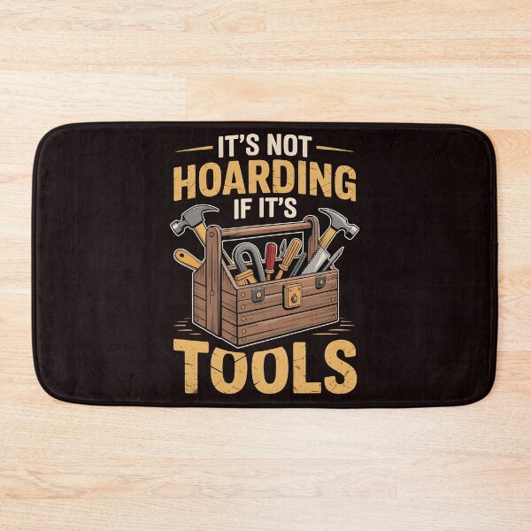 Item preview, It’s Not Hoarding If It’s Tools Handyman Woodwork – Funny Tool Collector Saying designed and sold by Redgiant87x.