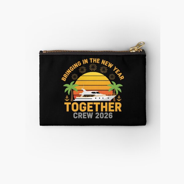 Item preview, Bringing In The New Year Together Crew 2026, Tropical Boat New Years Eve Party Gift, Matching Vacation Fireworks Graphic Tee designed and sold by saloui.