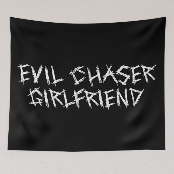 Item preview, White Evil Chaser Girlfriend designed and sold by Stupid Sluts Club.