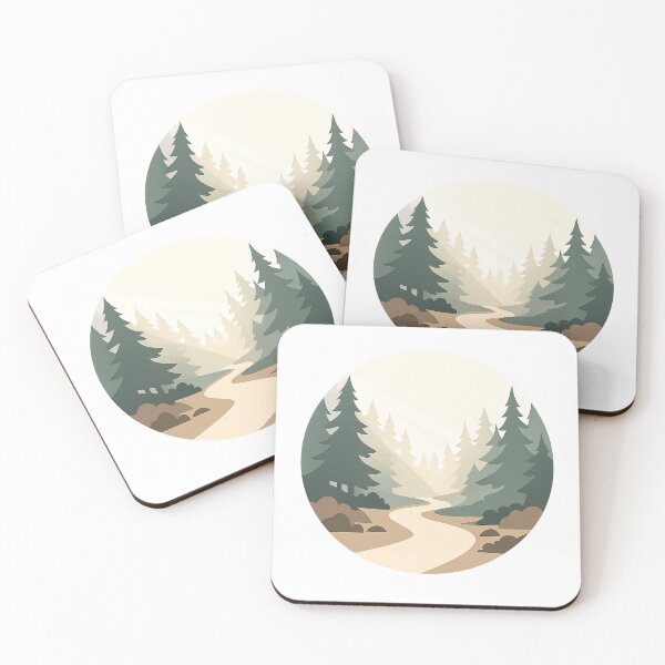 Item preview,  Forest Hiking Trail Circle designed and sold by Fernova.