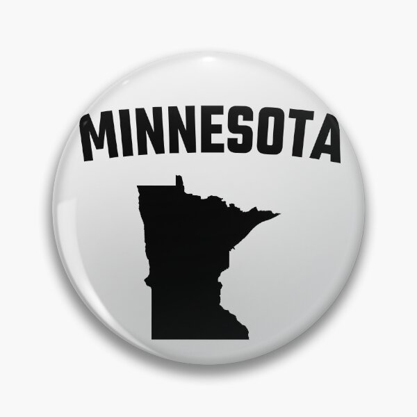 Item preview, Minnesota State Map Silhouette - Classic Black Typography Design designed and sold by mashmosh.