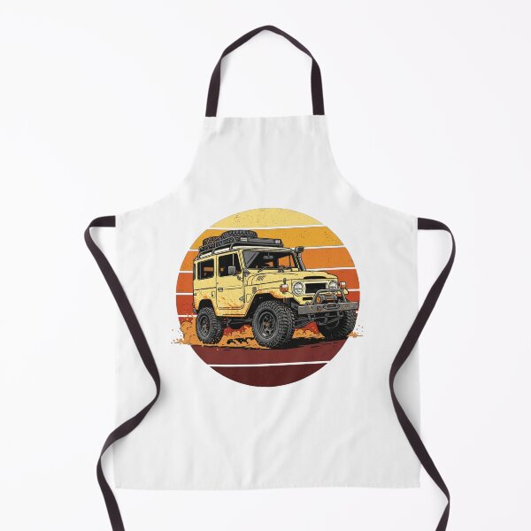 Item preview, Vintage Land Cruiser FJ40 Retro Sunset Off-Road designed and sold by Off-Road-Zone.