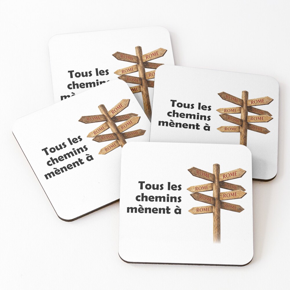 Item preview, Coasters (Set of 4) designed and sold by ROMEPratique.