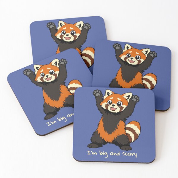Item preview, Big and Scary Red Panda designed and sold by AuroraThyma.