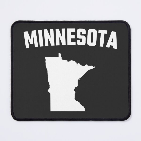 Item preview, Minnesota State Pride - Bold White Map Silhouette designed and sold by mashmosh.