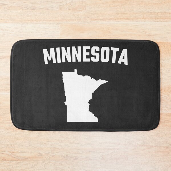 Item preview, Minnesota State Pride - Bold White Map Silhouette designed and sold by mashmosh.