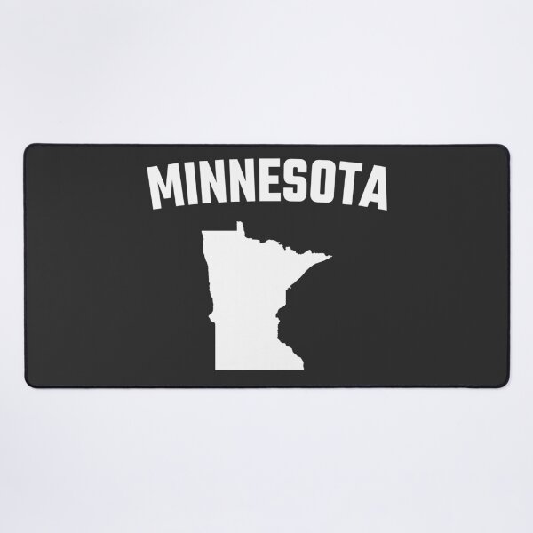 Item preview, Minnesota State Pride - Bold White Map Silhouette designed and sold by mashmosh.
