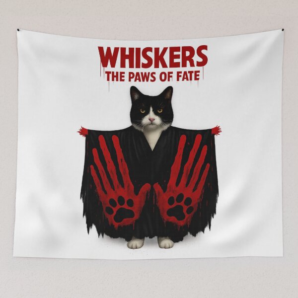 Item preview, WHISKERS THE PAWS OF FATE designed and sold by Cats and Other Things.