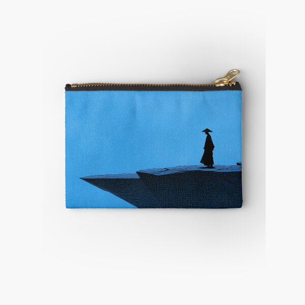 Item preview, Minimalist Blue Ink Wuxia Landscape designed and sold by R&B Art and design.
