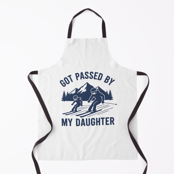 Item preview, Got Passed By My Daughter, Funny Ski Dad Shirt Gift, Skiing Family Humor Winter Sports Graphic Tee designed and sold by saloui.
