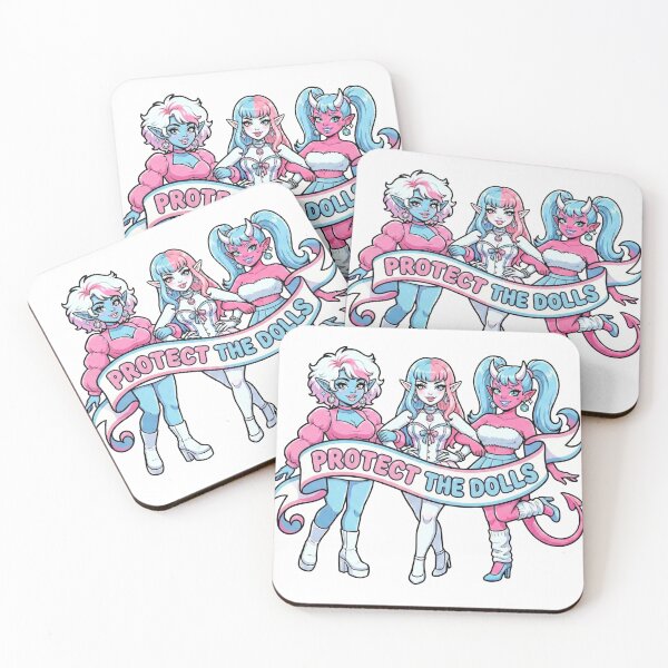 Item preview, Protect The Dolls: Trans Pride Fantasy Divas designed and sold by SkinnyFlatWhite.