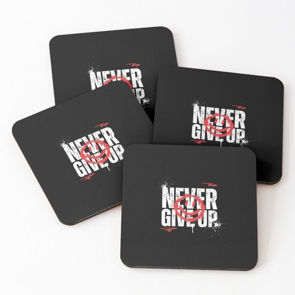 Item preview, never give up designed and sold by blackstton.