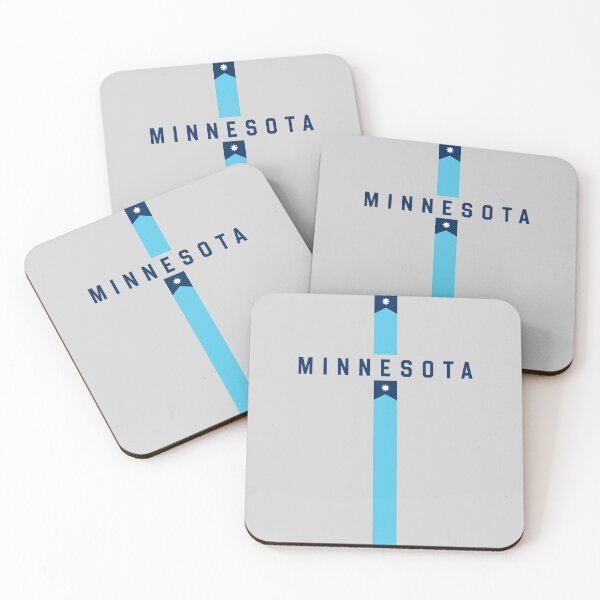 Item preview, Minnesota State Pride - Modern North Star Flag Concept designed and sold by mashmosh.