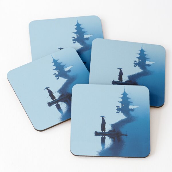 Item preview, Surreal Blue Wuxia Dream World designed and sold by R&B Art and design.