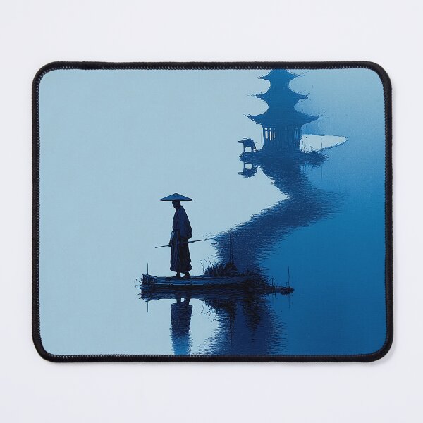 Item preview, Surreal Blue Wuxia Dream World designed and sold by R&B Art and design.