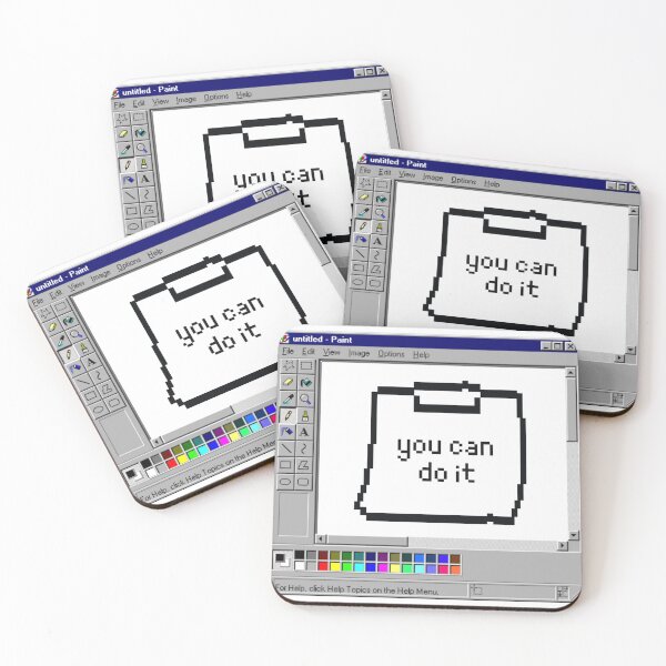 Item preview, You Can Do It – Motivation Meme designed and sold by velvetskyco.