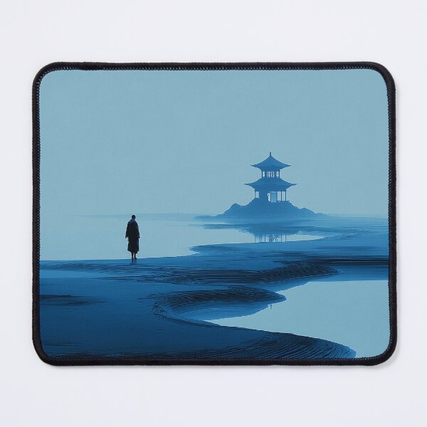 Item preview, Surreal Blue Wuxia Dream World designed and sold by R&B Art and design.