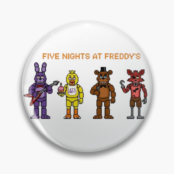 Item preview, FNAF Classic Crew - 8-Bit Retro Pixel Art designed and sold by AbstractOps.