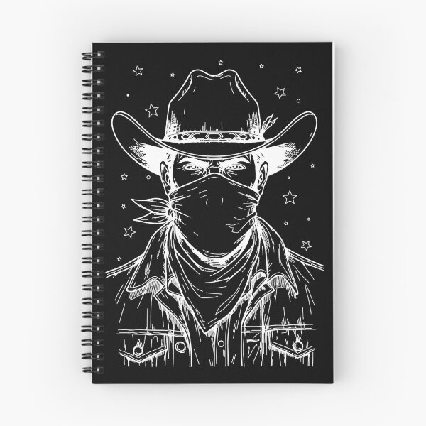 Item preview, Cowboy Portrait Line Art – Minimal Western designed and sold by franktact.