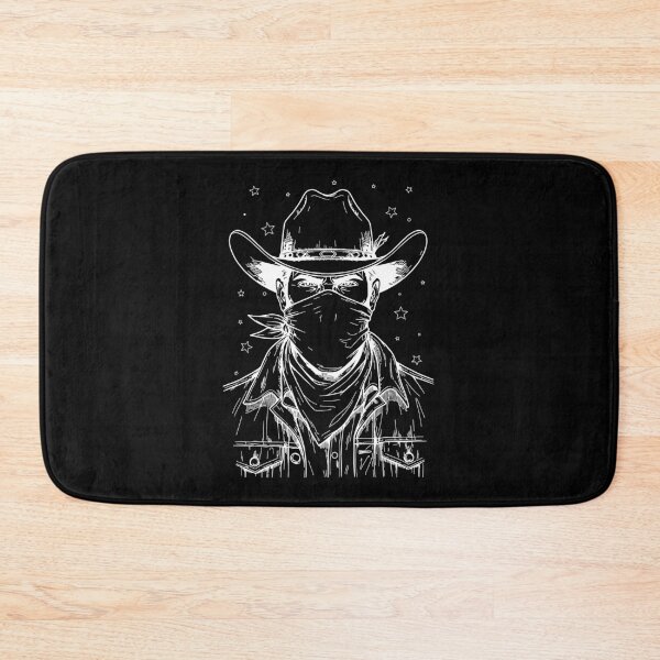 Item preview, Cowboy Portrait Line Art – Minimal Western designed and sold by franktact.