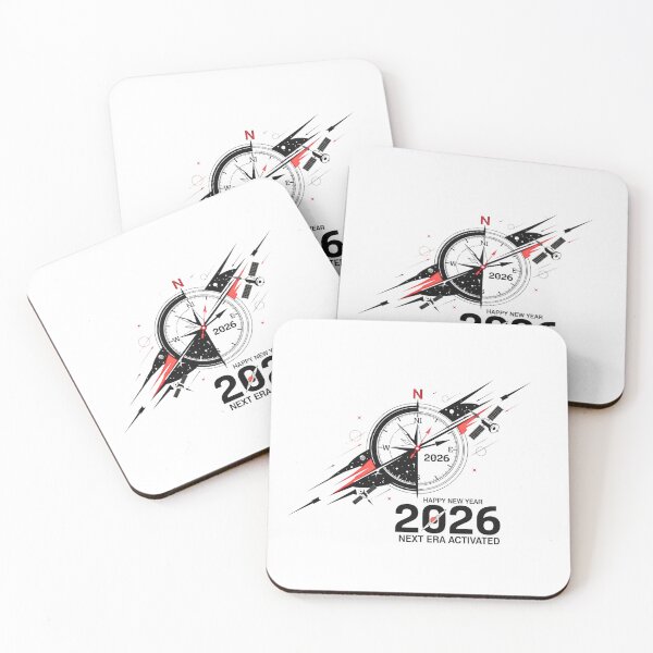 Item preview, 2026 Happy New Year: Next Era Activated Vector Space Compass designed and sold by lojadpop.