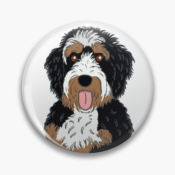 Item preview, Bernedoodle designed and sold by cwillustration.