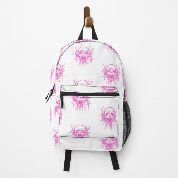 Item preview, Pink Melting Screaming Skull Horror Illustration designed and sold by Horrify.