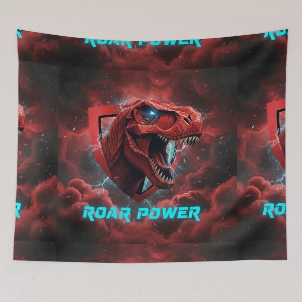Item preview, Roar power logo. Retro style  designed and sold by HuntsmithMerch.