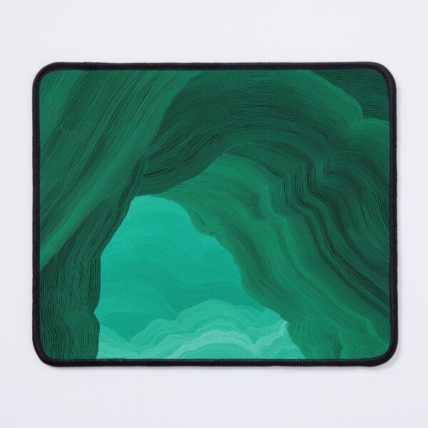 Item preview, Minimalist Green Ink Wuxia Landscape designed and sold by R&B Art and design.