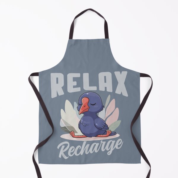 Item preview, Relax & Recharge – Cute Pukeko Yoga designed and sold by MvuuStudio.