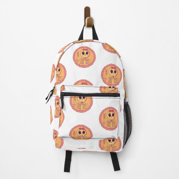 Aperçu de l'œuvre Illustration mignonne et kawaii d'un squelette pastel gothique créée et vendue par Horrify.
