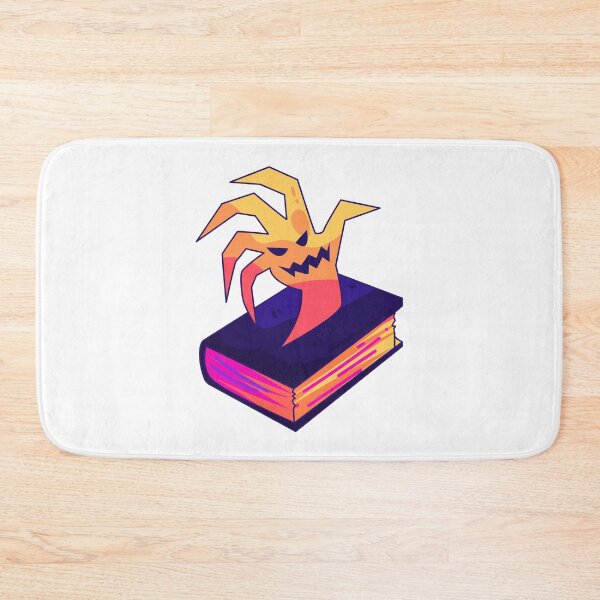 Item preview, Cute Halloween Monster Emerging from Magic Book designed and sold by Horrify.