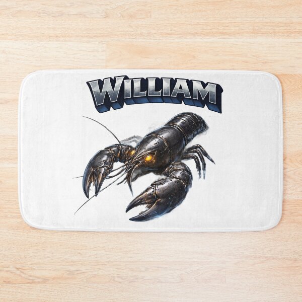 Item preview, William Cancer – Zodiac Water Guardian Fantasy Name Art designed and sold by AlexLineArt.