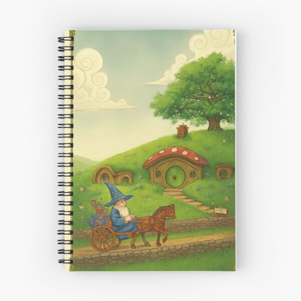 Item preview, Wandering Wizard – Gandalf Inspired Fantasy Illustration designed and sold by Aybiko.