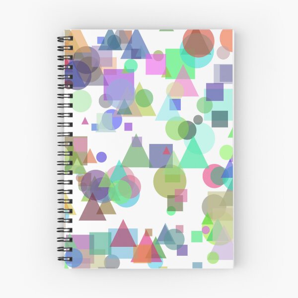 Item preview, Dynamic Arrangement of Translucent Shapes designed and sold by design2xstudio.